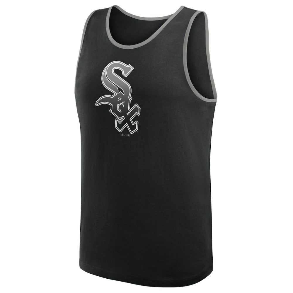 Chicago White Sox Logo Athletic Unmatched Success Tank Top - Black - MLB Lifestyle