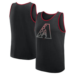 Arizona Diamondbacks Logo Athletic Unmatched Success Tank Top - Black - MLB Sale
