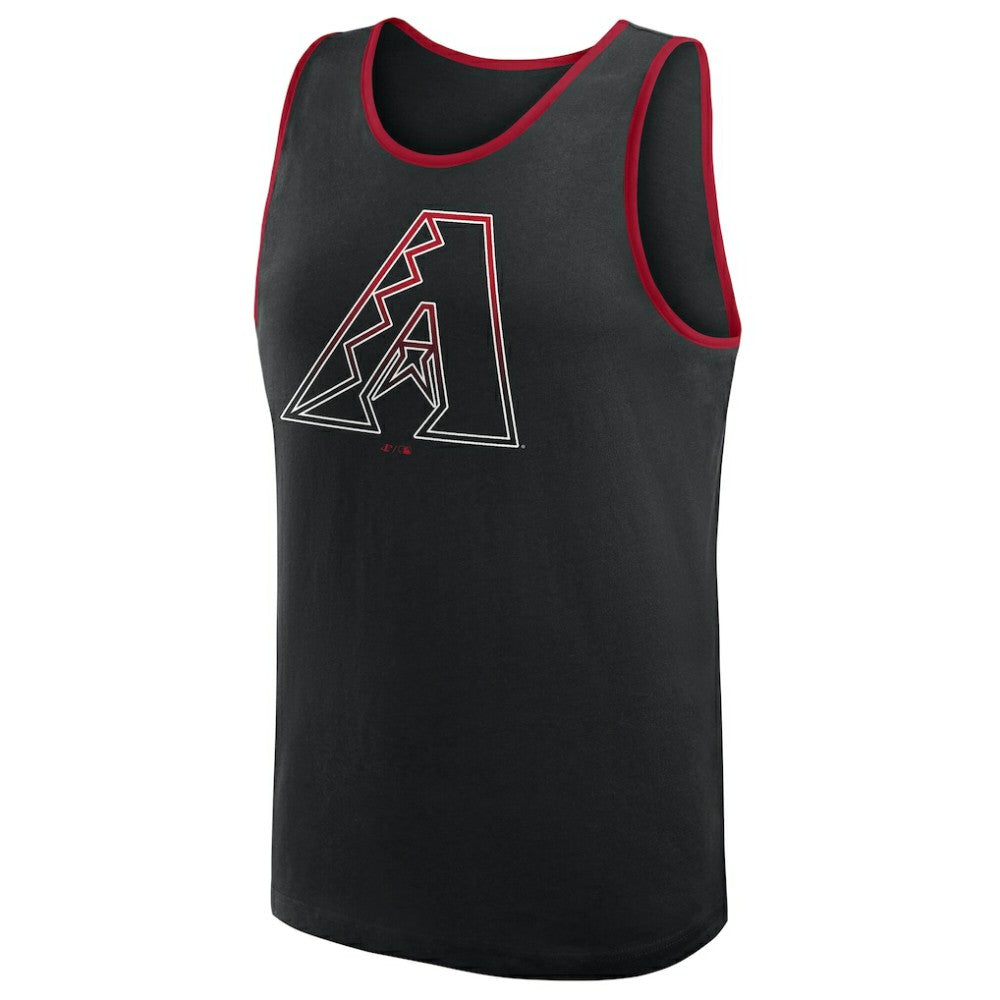 Arizona Diamondbacks Logo Athletic Unmatched Success Tank Top - Black - MLB Sale