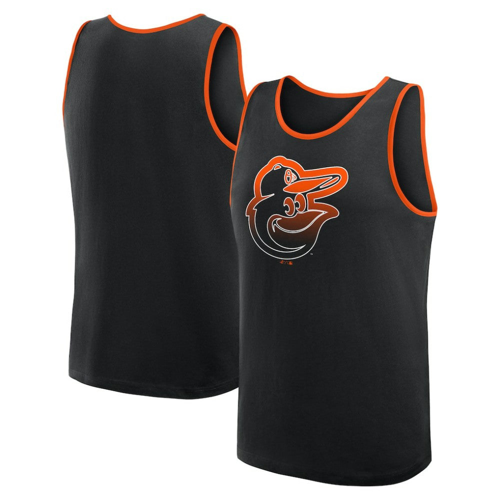 Baltimore Orioles Logo Athletic Unmatched Success Tank Top - Black - MLB Online