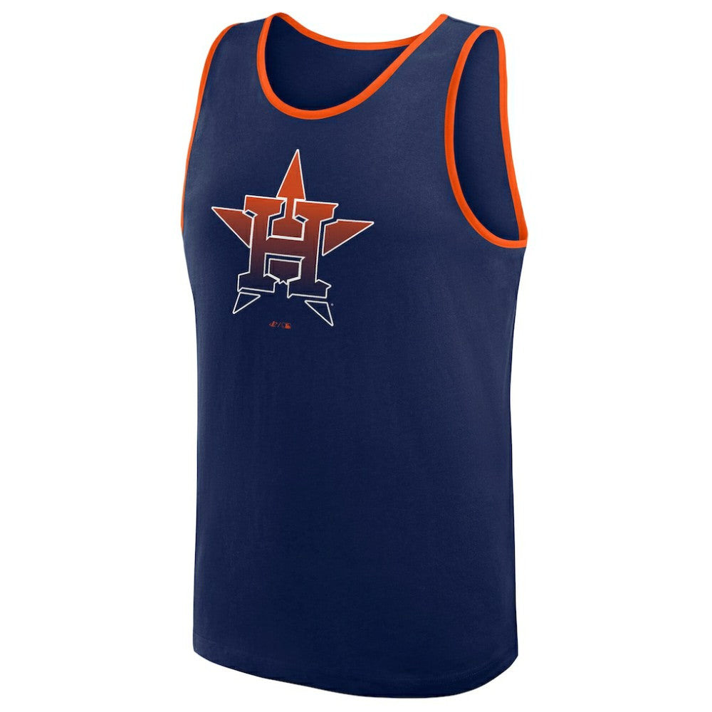 Houston Astros Logo Athletic Unmatched Success Tank Top - Navy - MLB Online