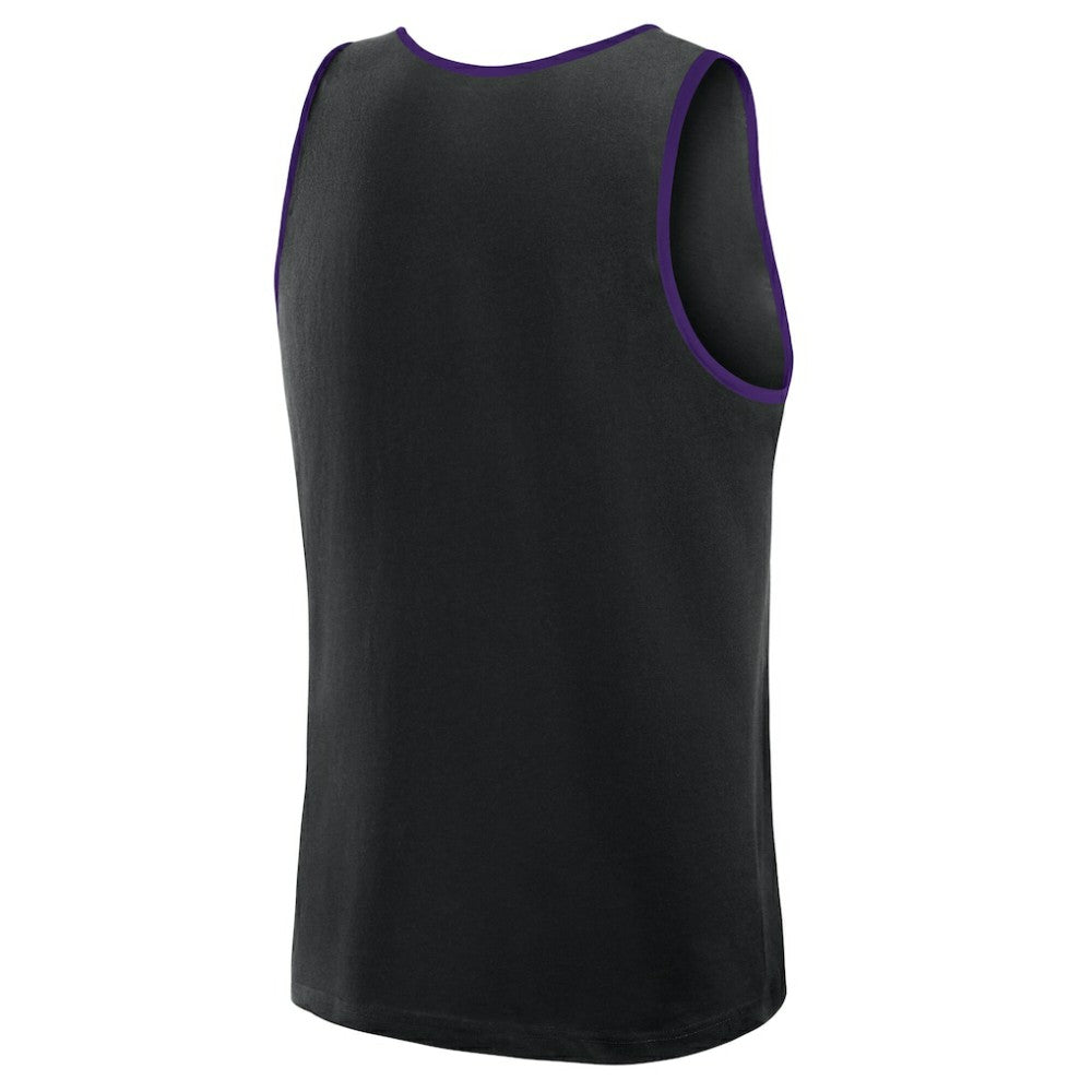 Colorado Rockies Logo Athletic Unmatched Success Tank Top - Black - MLB Discount