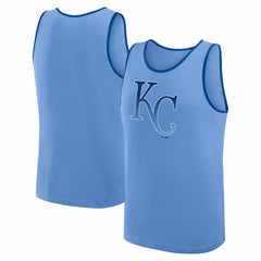 Kansas City Royals Logo Athletic Unmatched Success Tank Top - Light Blue - MLB Lifestyle