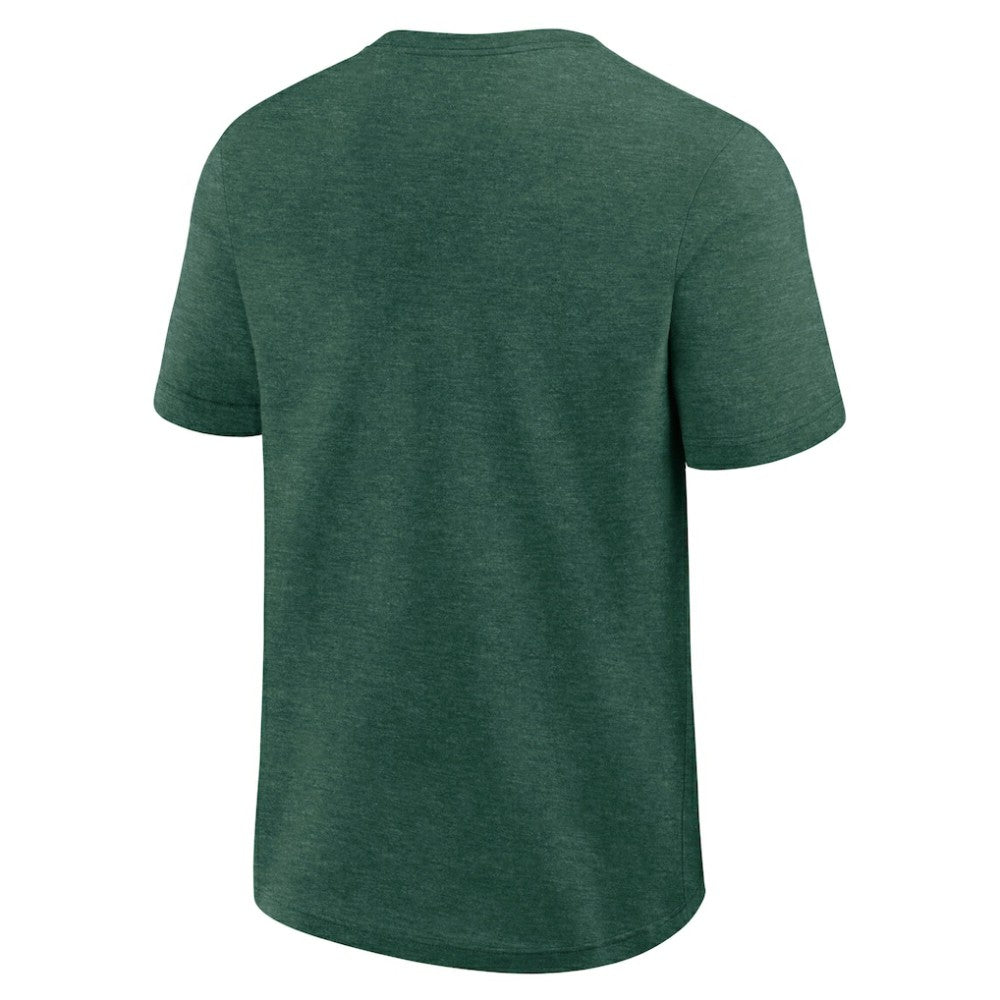 Athletics Logo Athletic Top Notch T-Shirt - Heather Green - MLB Sale