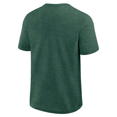 Athletics Logo Athletic Top Notch T-Shirt - Heather Green - MLB Sale