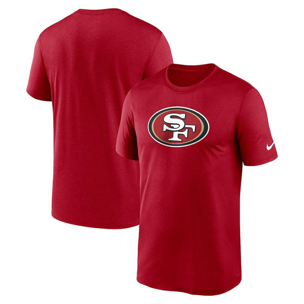 Nike San Francisco 49ers Primetime Legend Logo Performance T-Shirt Scarlet