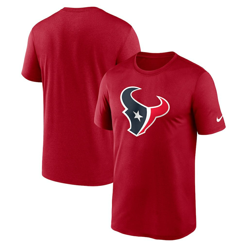 Nike Houston Texans Primetime Legend Logo Performance T-Shirt Red