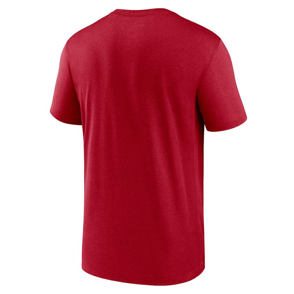 Nike Houston Texans Primetime Legend Logo Performance T-Shirt Red