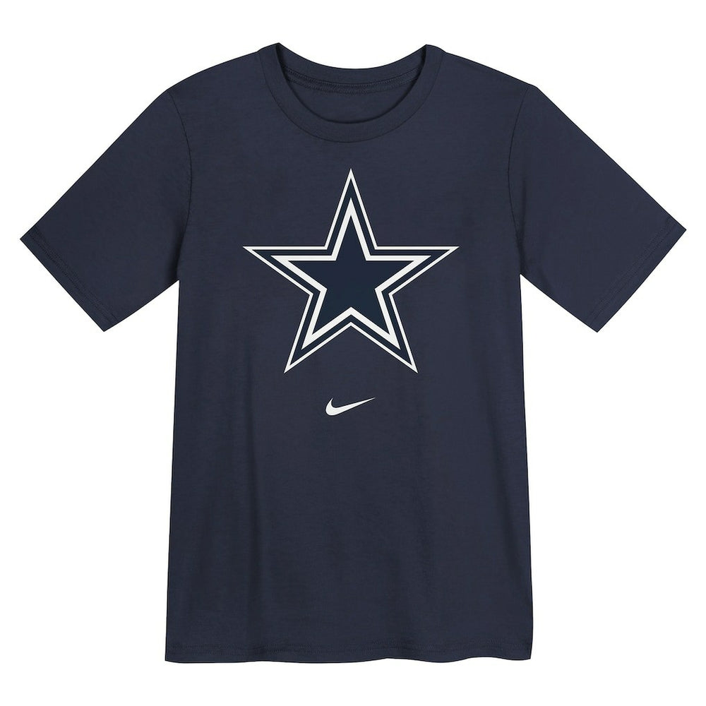 Nike Dallas Cowboys Preschool Primary Logo Legend Performance T-Shirt Navy