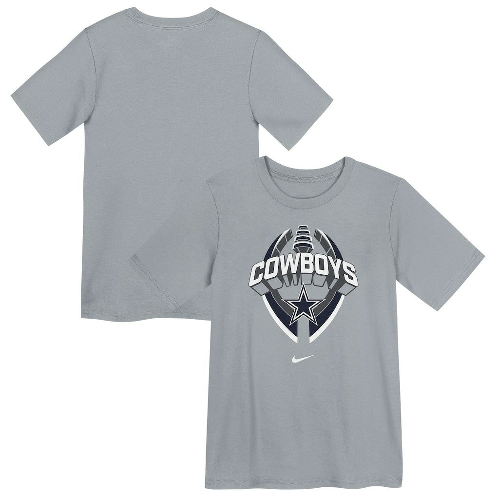 Nike Dallas Cowboys Preschool Icon Legend Dri-FIT T-Shirt Gray