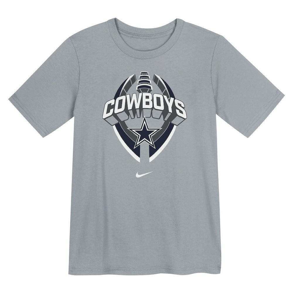 Nike Dallas Cowboys Preschool Icon Legend Dri-FIT T-Shirt Gray