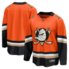 Anaheim Ducks Fanatics Home Breakaway Jersey - Orange - NHL 202213061