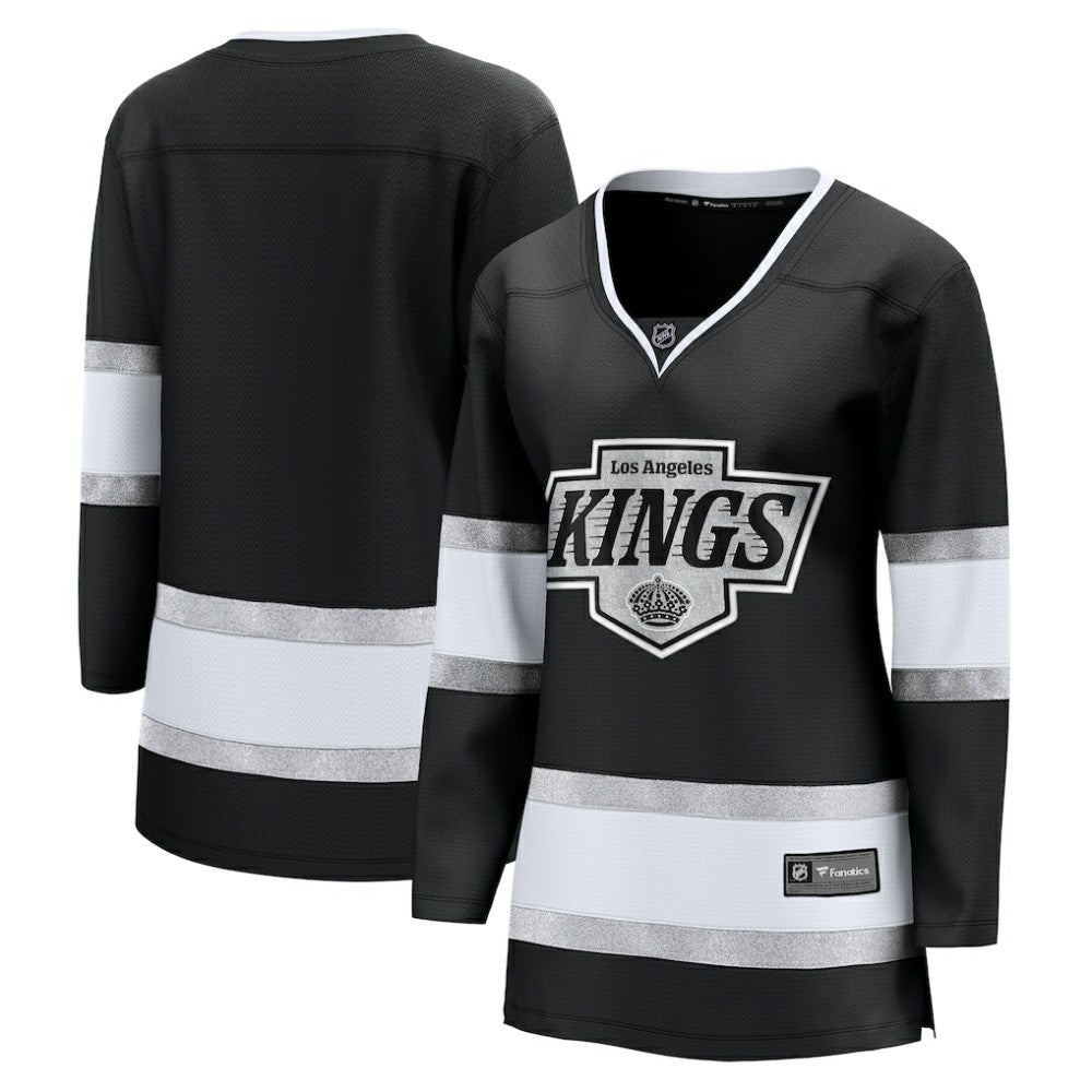 Los Angeles Kings Fanatics Women's Home Breakaway Jersey - Black - NHL 202213064