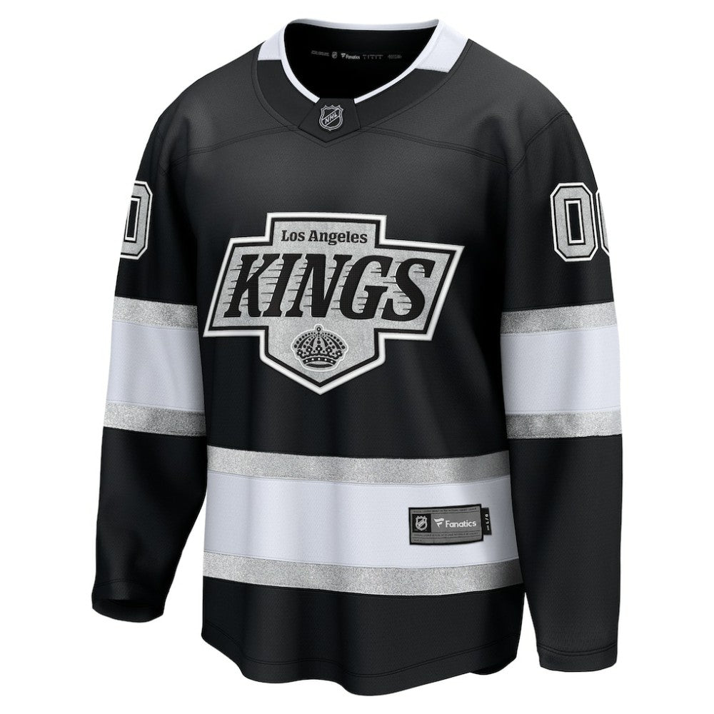 Los Angeles Kings Fanatics Home Breakaway Custom Jersey - Black - NHL 202213066