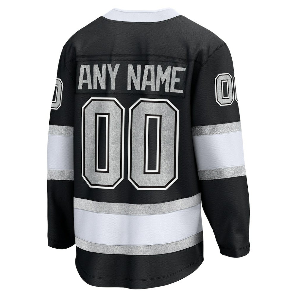 Los Angeles Kings Fanatics Home Breakaway Custom Jersey - Black - NHL 202213066