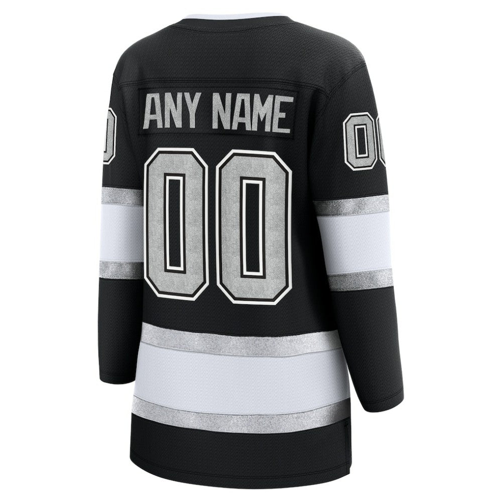 Los Angeles Kings Fanatics Women's Home Breakaway Custom Jersey - Black - NHL 202213068