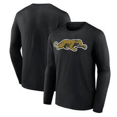 Jacksonville Jaguars Classic Logo Long Sleeve T-Shirt Black