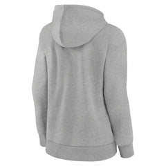 Jacksonville Jaguars Women's Classic Logo Pullover Hoodie Gray