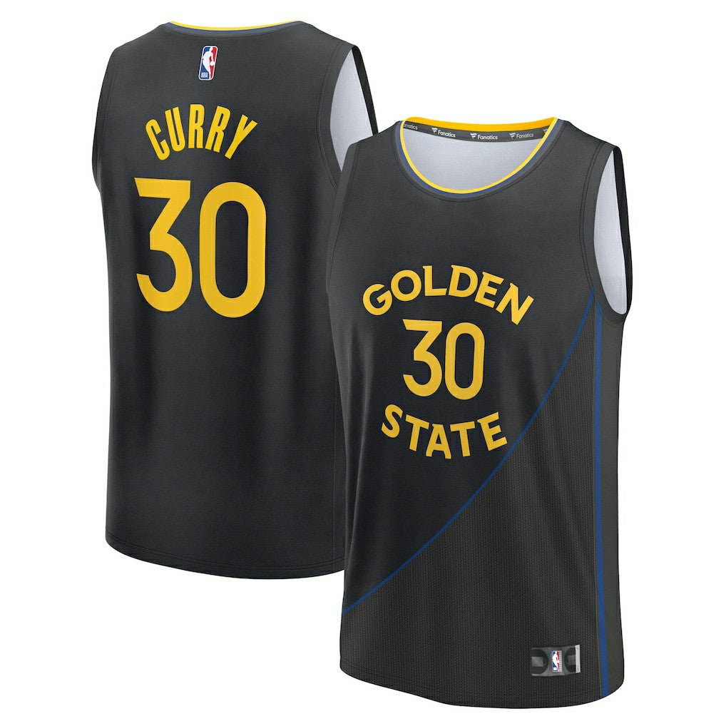 Stephen Curry Golden State Warriors Youth Fast Break Replica Player Jersey for sale Statement Editi- Black | Fanatics outlet