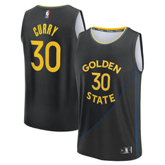 Stephen Curry Golden State Warriors Youth Fast Break Replica Player Jersey for sale Statement Editi- Black | Fanatics outlet