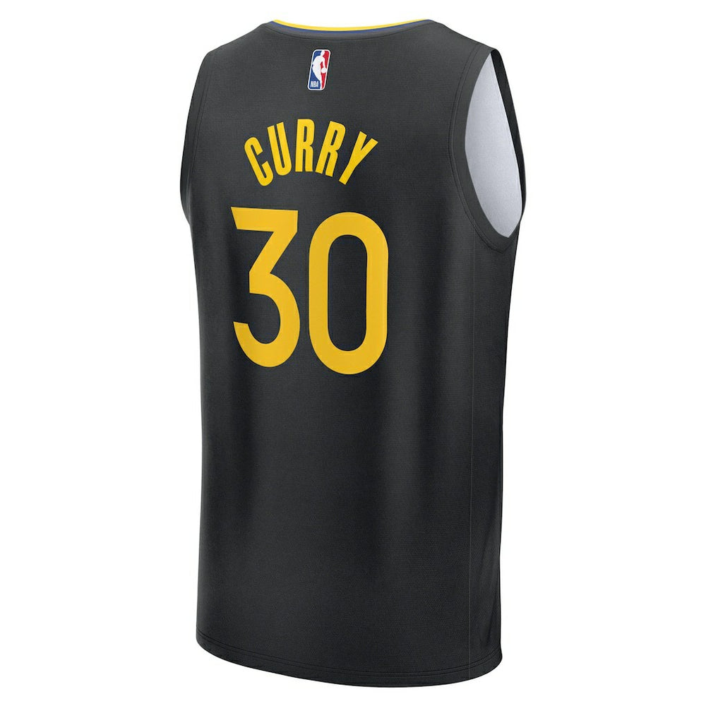 Stephen Curry Golden State Warriors Youth Fast Break Replica Player Jersey for sale Statement Editi- Black | Fanatics outlet