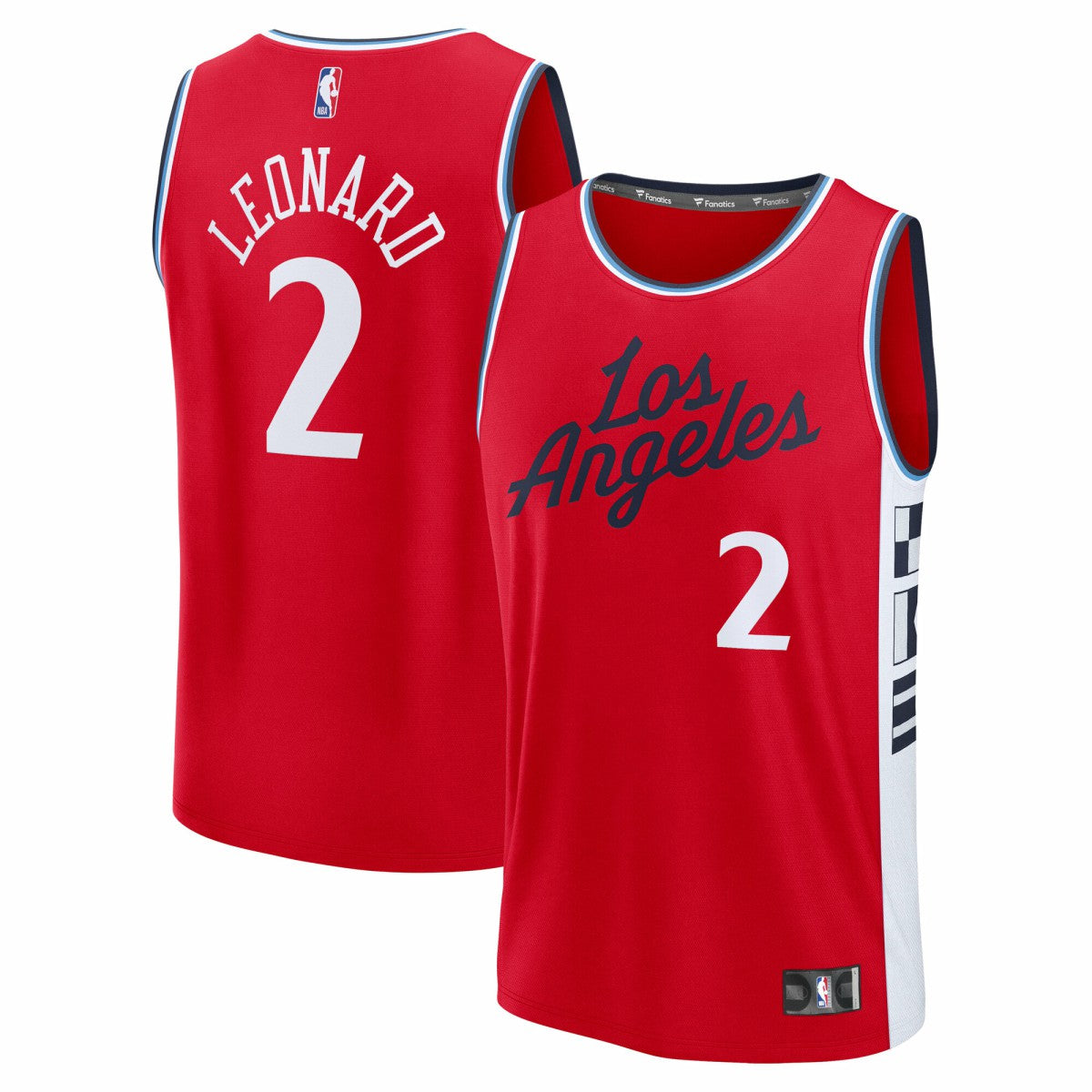 Kawhi Leonard LA Clippers Youth Fast Break Replica Player Jersey Statement Edition Red | Fanatics