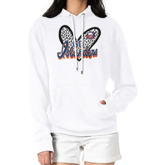 New York Islanders G-III 4Her by Carl Banks Women's Animal Print Heart Fleece Pullover Hoodie - White - NHL 202213922