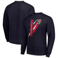 Florida Panthers Starter Color Scratch Pullover Sweatshirt - Navy - NHL 202215757
