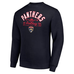Florida Panthers Starter Stick And Puck Logo Fleece Pullover Sweatshirt - Navy - NHL 202215867
