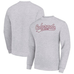 Colorado Avalanche Starter  Tailsweep City Pullover Sweatshirt - Heather Gray - NHL 202215929