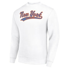 New York Islanders Starter  Tailsweep City Pullover Sweatshirt - White - NHL 202215936