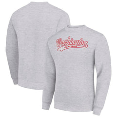 Washington Capitals Starter  Tailsweep City Pullover Sweatshirt - Heather Gray - NHL 202215949