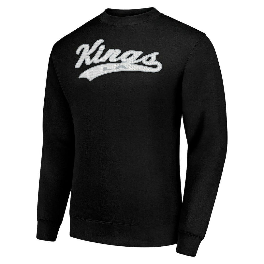 Los Angeles Kings Starter  Tailsweep City Pullover Sweatshirt - Black - NHL 202215965