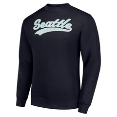 Seattle Kraken Starter  Tailsweep City Pullover Sweatshirt - Navy - NHL 202215983