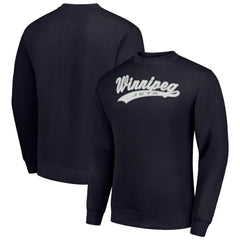 Winnipeg Jets Starter  Tailsweep City Pullover Sweatshirt - Navy - NHL 202215984