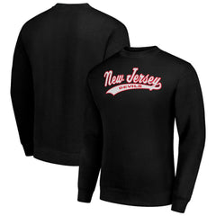 New Jersey Devils Starter  Tailsweep City Pullover Sweatshirt - Black - NHL 202215985