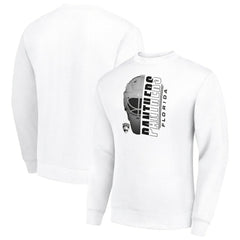 Florida Panthers Starter  Half Helmet Team Logo Pullover Sweatshirt - White - NHL 202216024