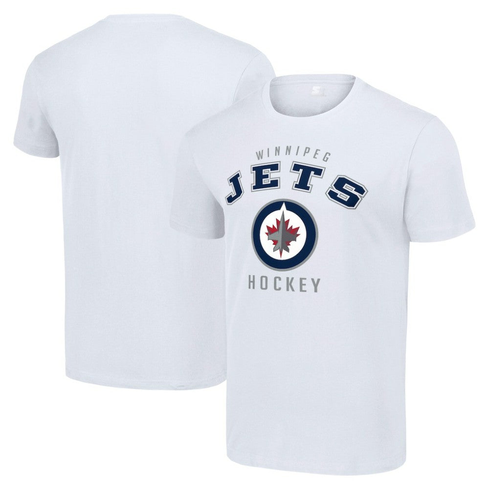 Winnipeg Jets Starter Logo T-Shirt - White - NHL 202216088