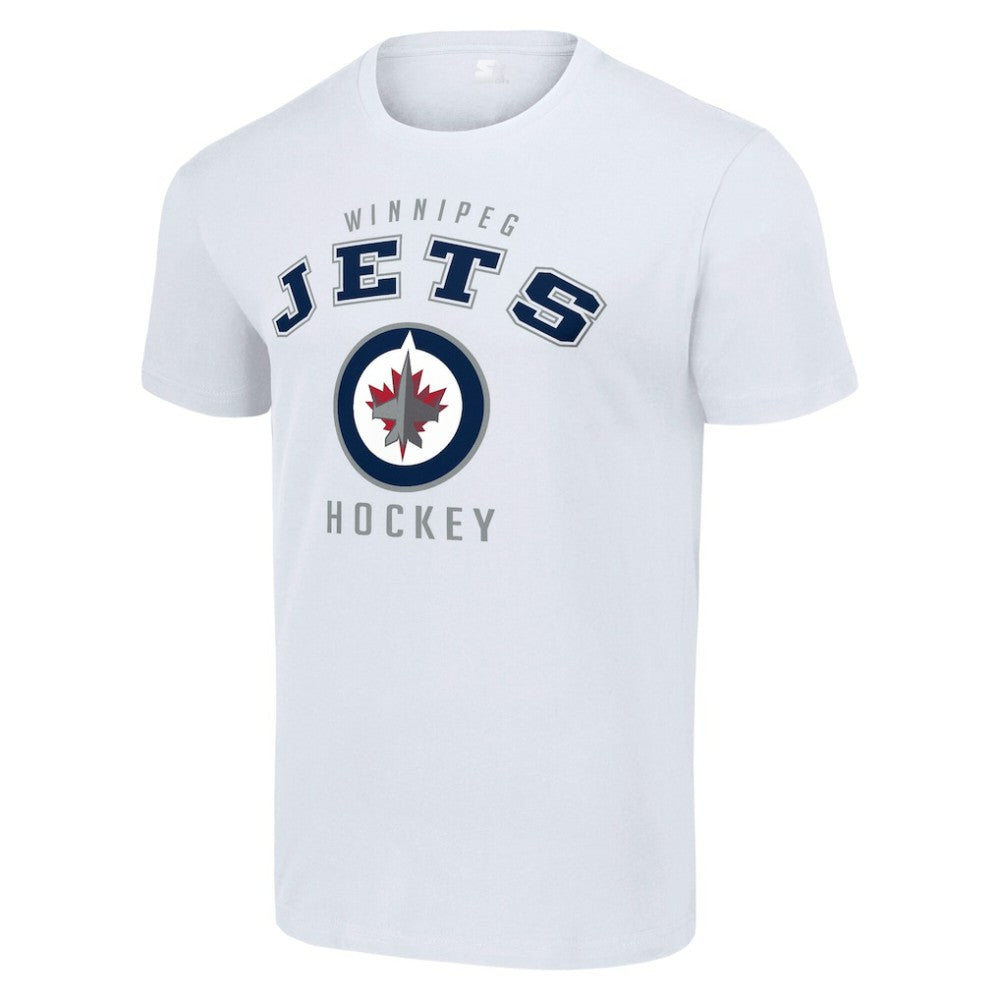 Winnipeg Jets Starter Logo T-Shirt - White - NHL 202216088