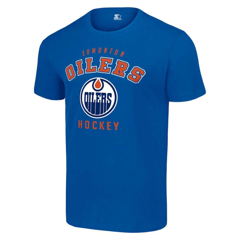 Edmonton Oilers Starter Logo T-Shirt - Royal - NHL 202216091