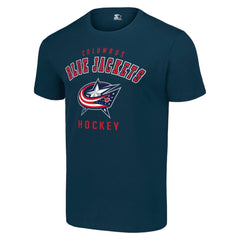 Columbus Blue Jackets Starter Logo T-Shirt - Navy - NHL 202216101
