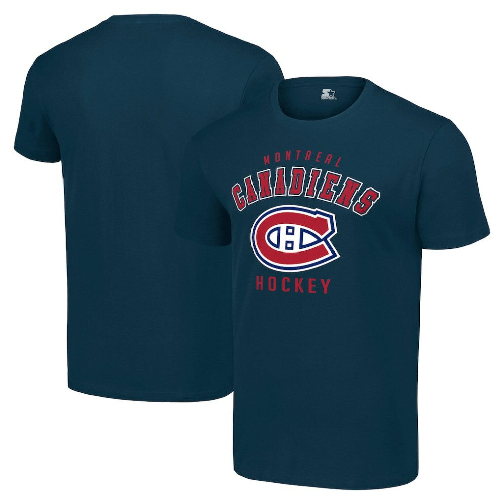 Montreal Canadiens Starter Logo T-Shirt - Navy - NHL 202216103