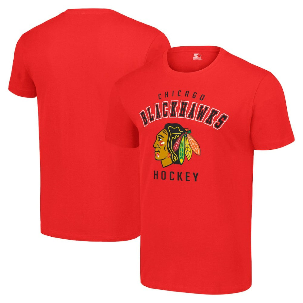 Chicago Blackhawks Starter Logo T-Shirt - Red - NHL 202216113