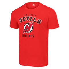 New Jersey Devils Starter Logo T-Shirt - Red - NHL 202216117