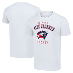 Columbus Blue Jackets Starter Logo T-Shirt - White - NHL 202216128