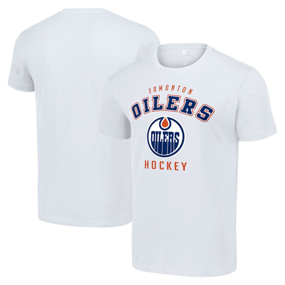 Edmonton Oilers Starter Logo T-Shirt - White - NHL 202216131