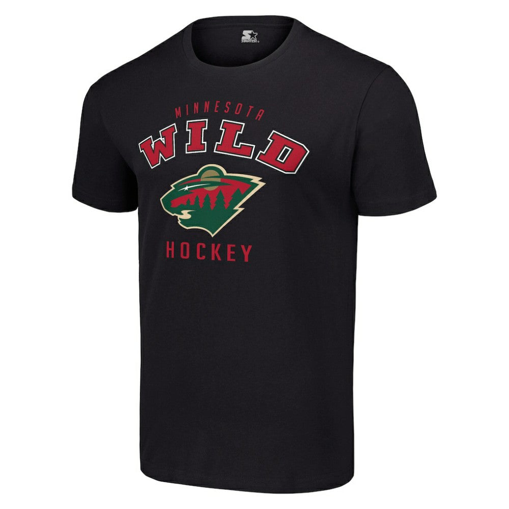 Minnesota Wild Starter Logo T-Shirt - Black - NHL 202216139