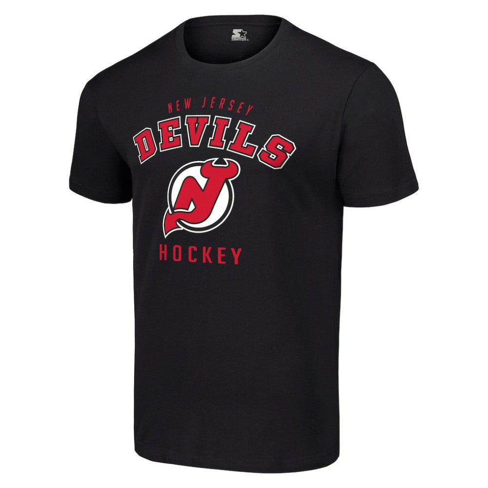 New Jersey Devils Starter Logo T-Shirt - Black - NHL 202216140