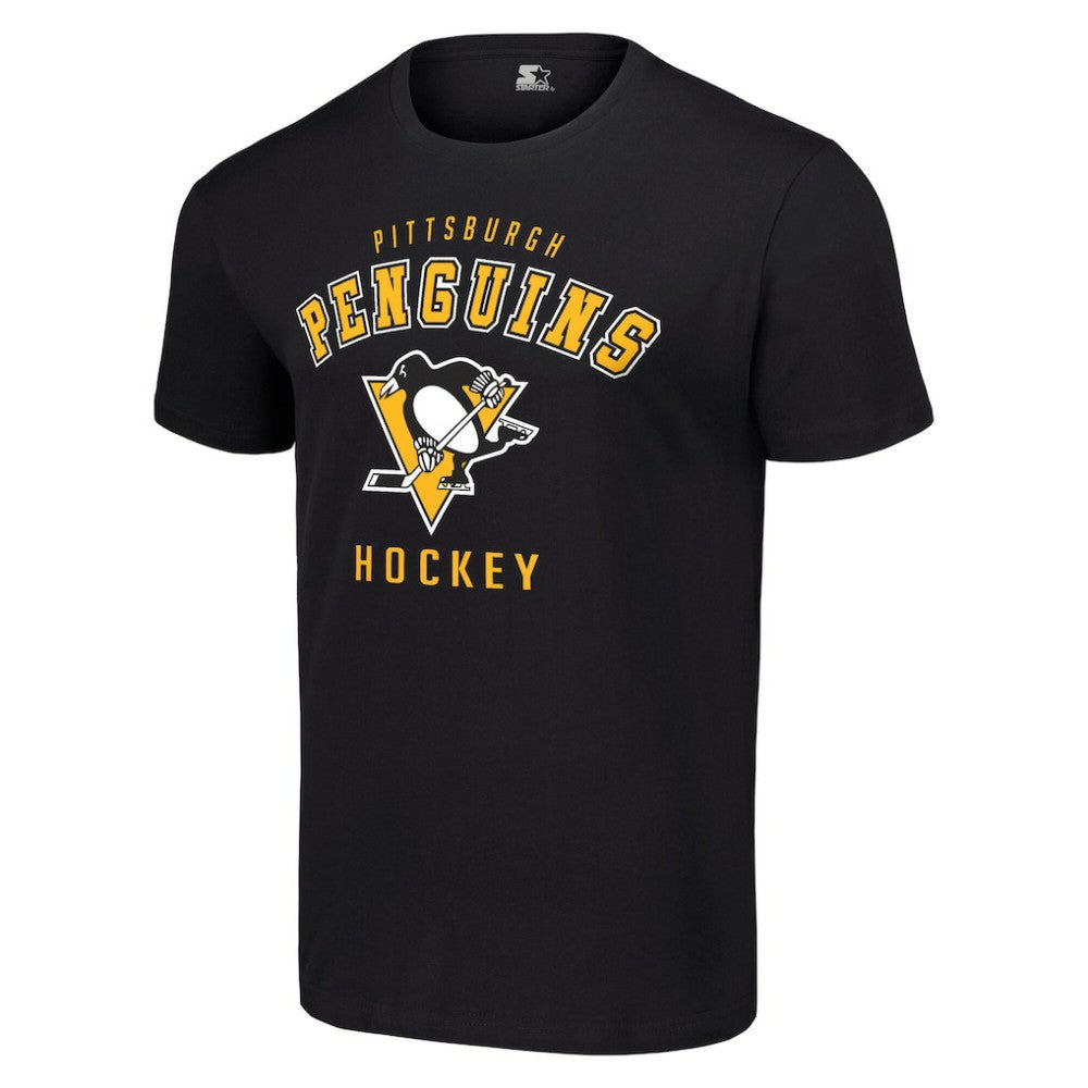 Pittsburgh Penguins Starter Logo T-Shirt - Black - NHL 202216144