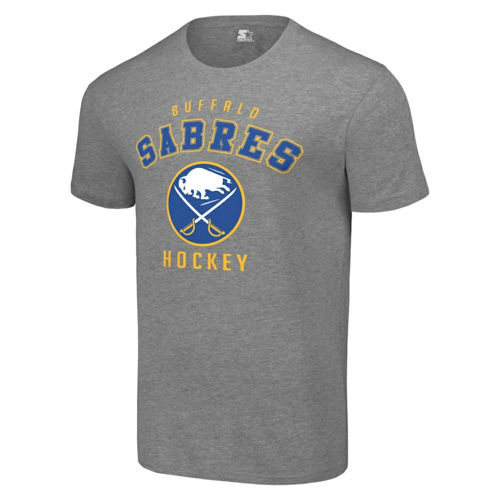 Buffalo Sabres Starter Logo T-Shirt - Heather Gray - NHL 202216150
